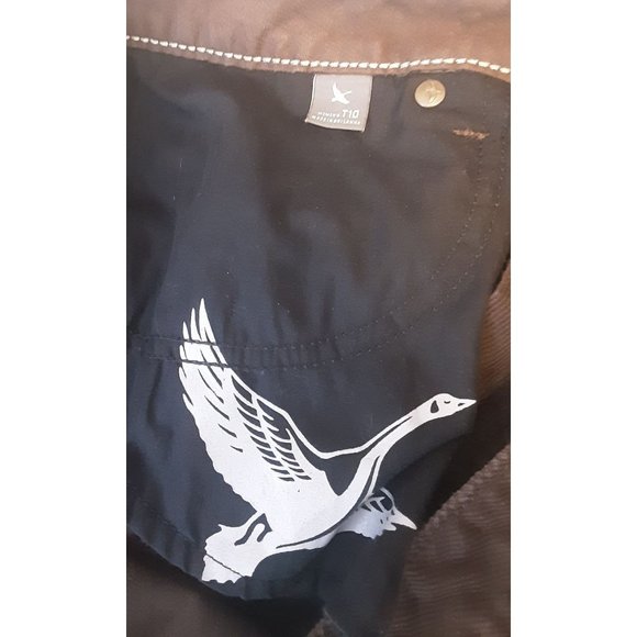 Eddie Bauer Brown Corduroy Boyfriend Fit Slim Leg Women Size 10 Tall Inseam 33" - Picture 10 of 10